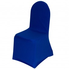 Чехол стрейч на стул синий